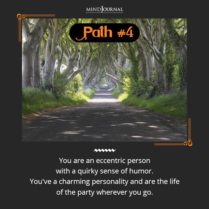 Path Reveals Your Personality path four