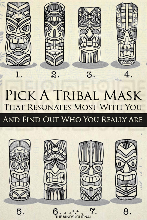 Choose A Tribal Mask  And Find Out Who You Really Are