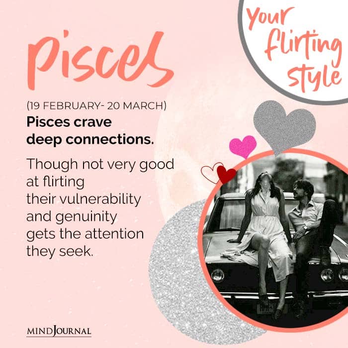 Pisces crave deep connections