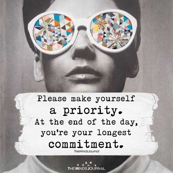 put yourself first