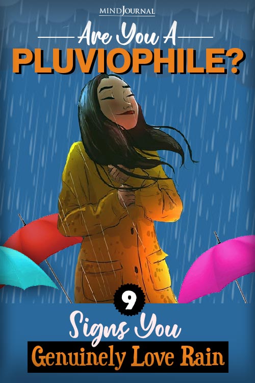 Pluviophile Signs Rain Lover