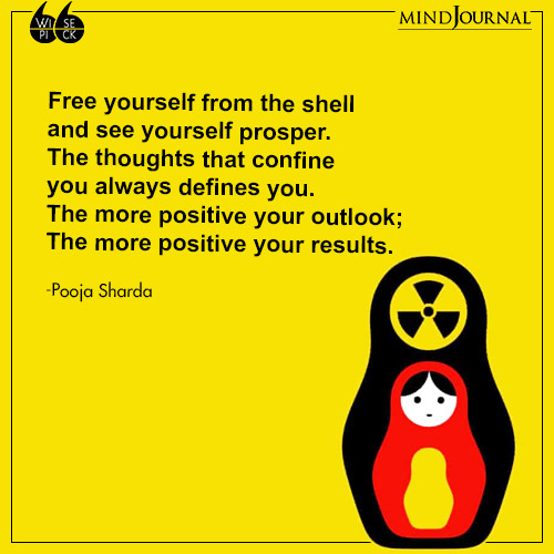 Pooja Sharda Free yourself from the shell