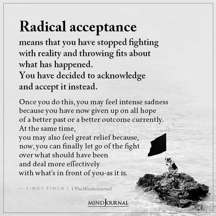 radical acceptance