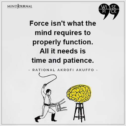 Rational Akrofi Akuffo Force isnt what the mind requires
