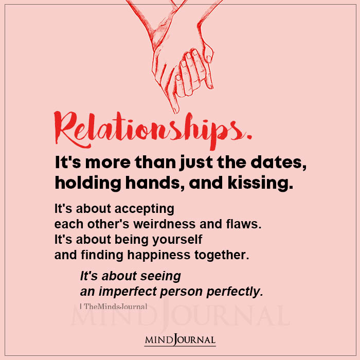 Relationships It's more than just the dates