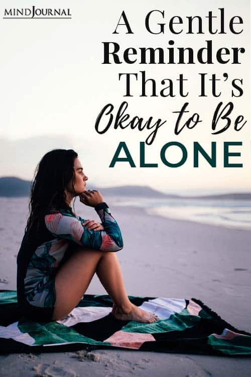 Reminder Its Okay To Alone pin