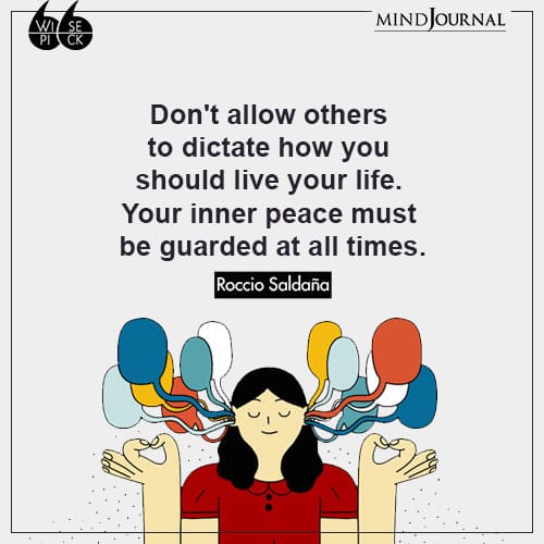 Roccio Saldaña guarded at all times