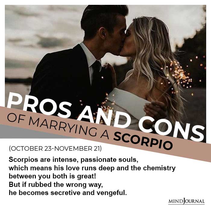 pros and cons of marrying him