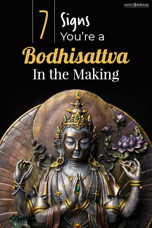 Signs Bodhisattva pin