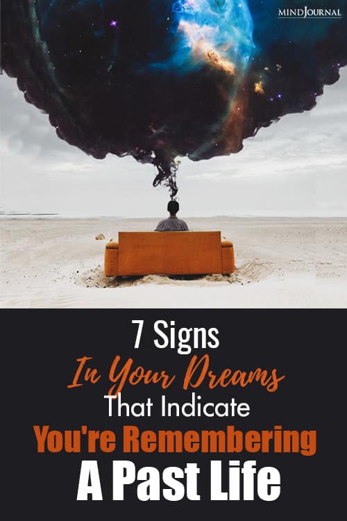 Signs Dreams Indicate Remembering Past Life pin