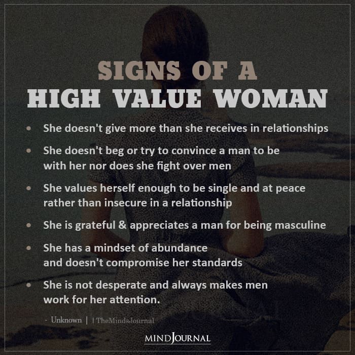 Signs of a healthy woman 