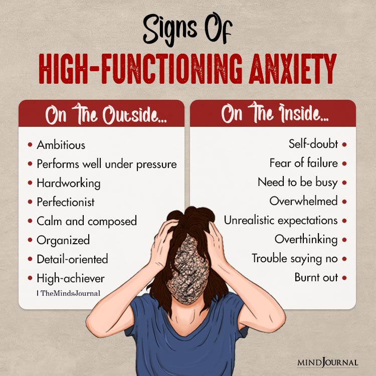 Signs Of High-Functioning Anxiety