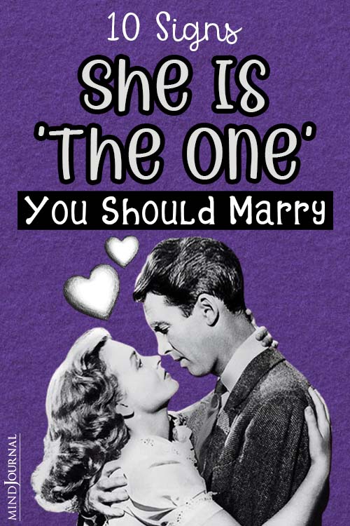 signs she is the one