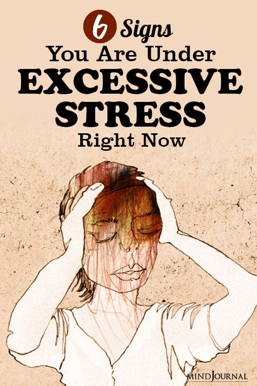 Signs Of Excessive Stress pin