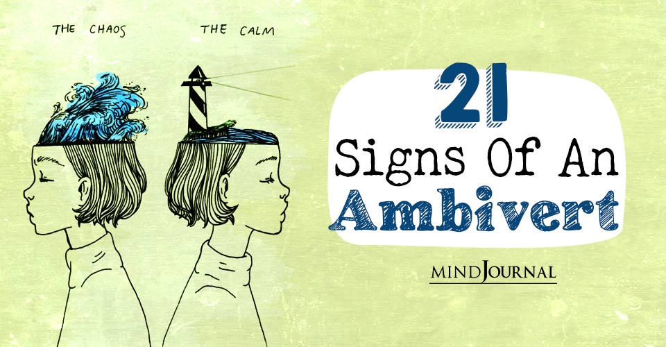 21 Signs You Are An Ambivert