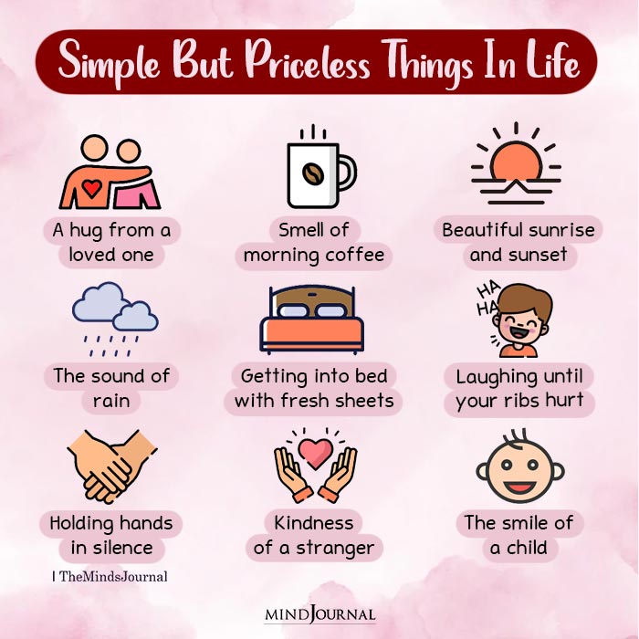 Simple But Priceless Things In Life