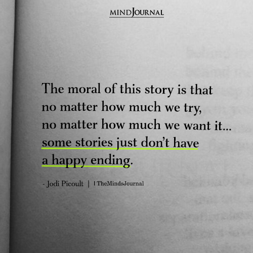 Some Stories Just Don’t Have A Happy Ending