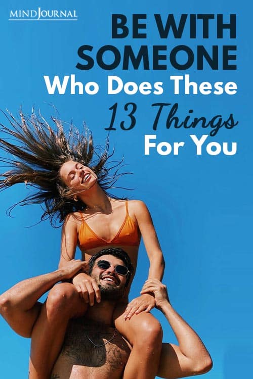 Someone Does These Things For You Pin