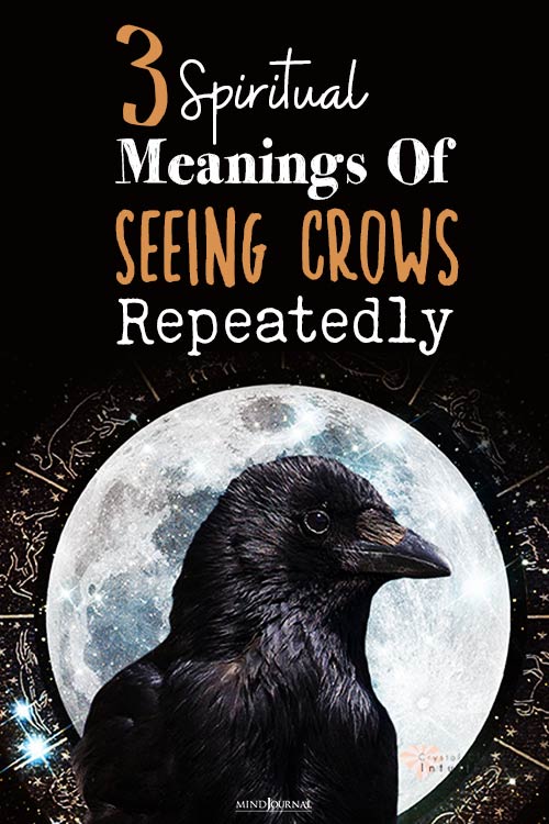 spiritual meaning of seeing crows