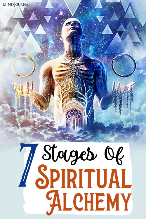 Stages of Spiritual Alchemy pin