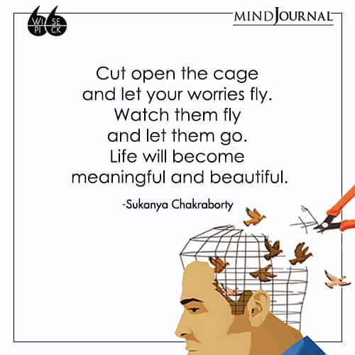 Sukanya Chakraborty let your worries fly