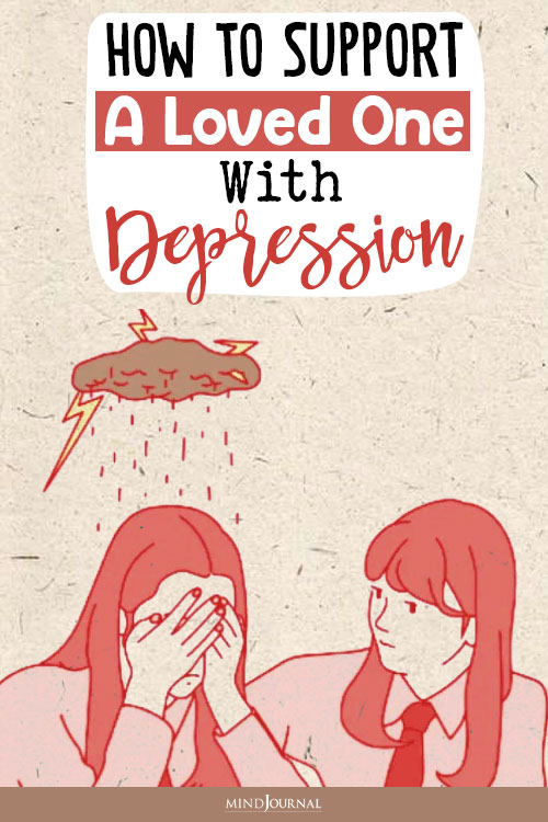 Support Loved One with Depression pin