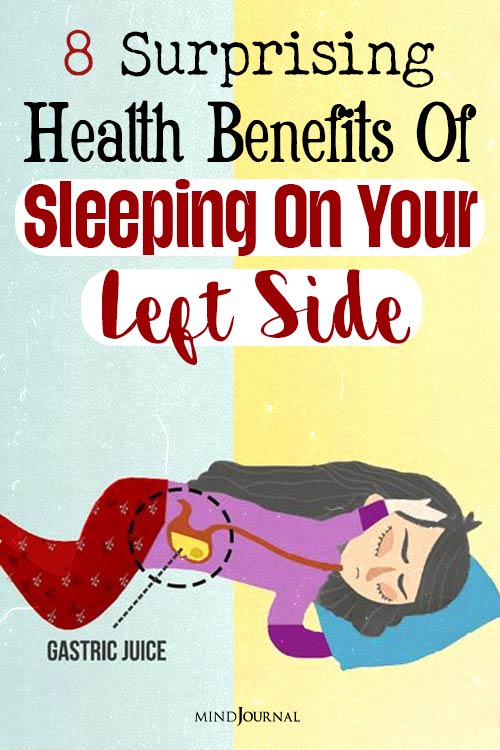health benefits of sleeping on your left side