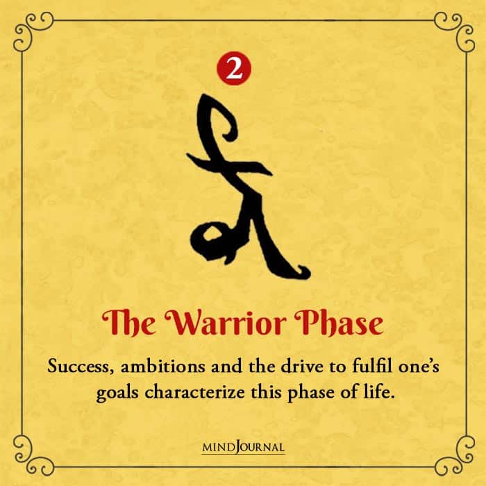 Symbol Reveal Phase of Life You Have Entered warrior