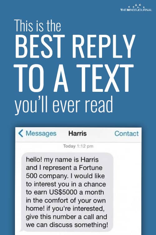 This Is The Best Reply To A Text You’ll Ever Read