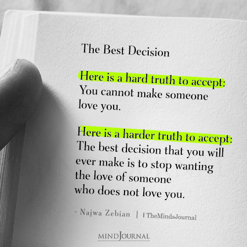 The Best Decision