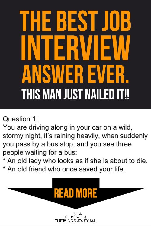 The Best Job Interview Answer Ever. This Man Just Nailed It!!