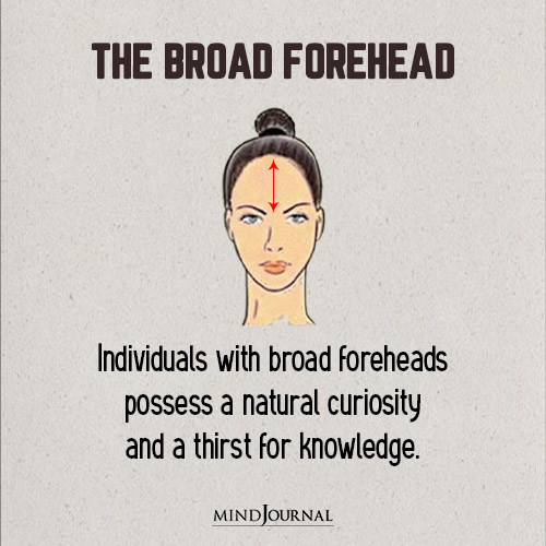 forehead personality test