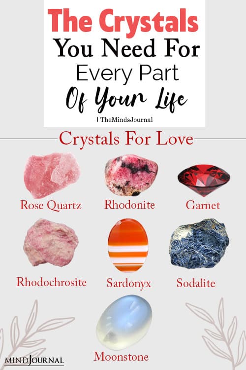 The Crystals You Need For Every Part Of Your Life option pin