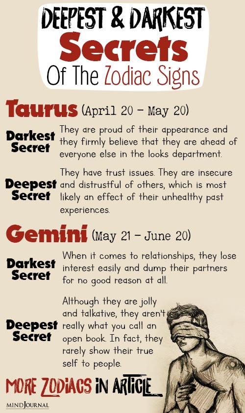 Zodiac Secrets: Shhh! What’s Your Zodiac’s Deepest, Darkest Secret