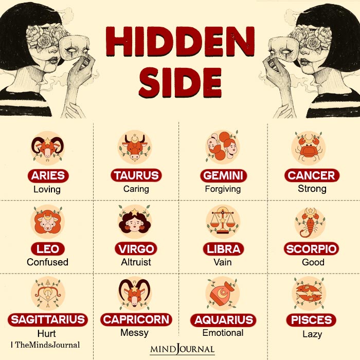 The Hidden Side Of Each Zodiac Sign