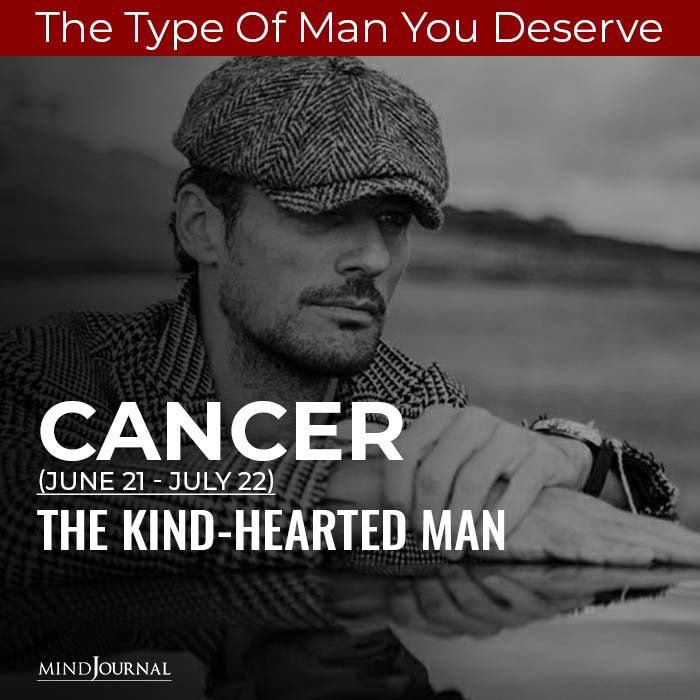 the type of man you deserve