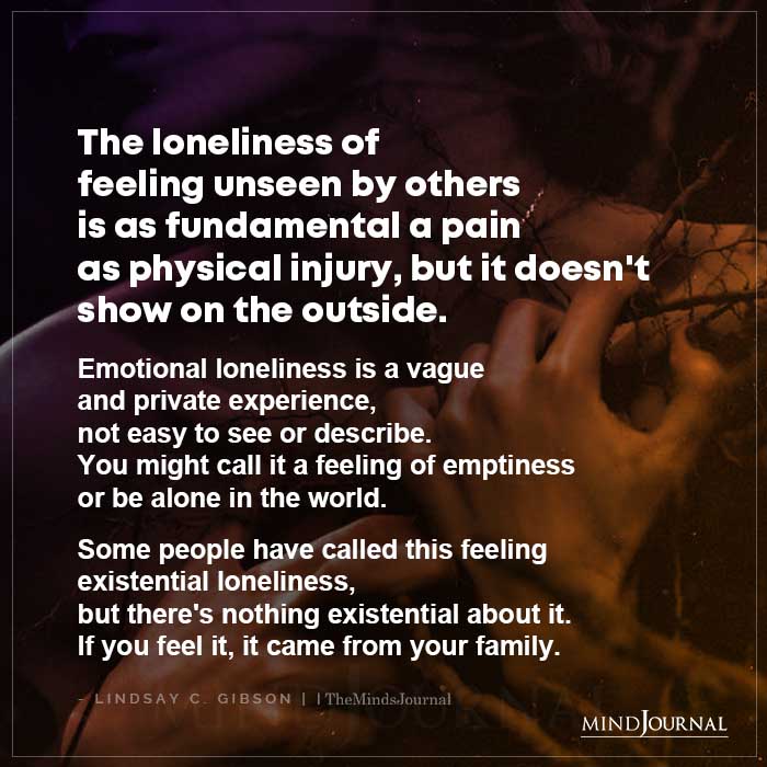 loneliness