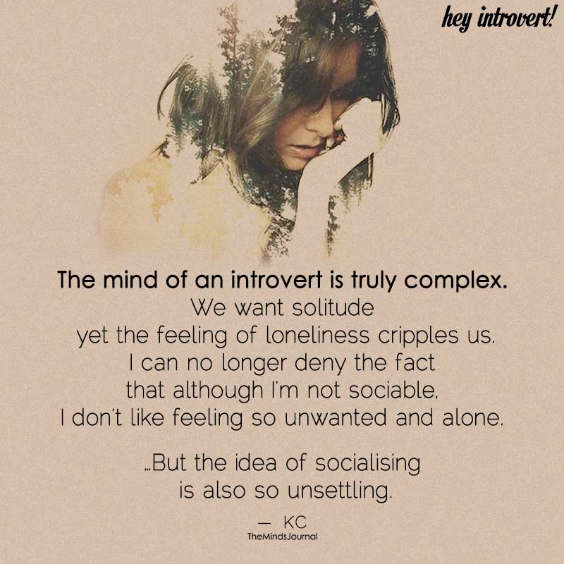 Introverts are more likely to suffer from depression