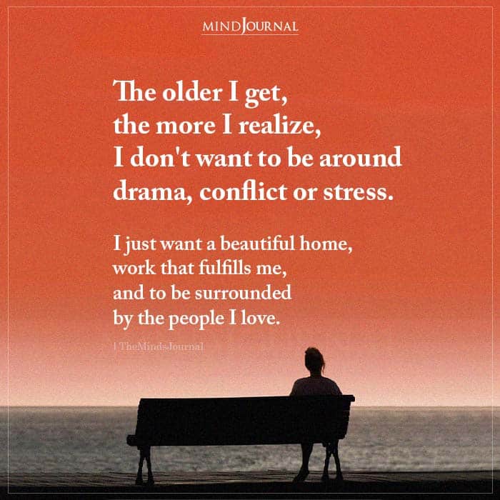 The Older I Get The More I Realize