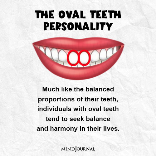 teeth shape personality test