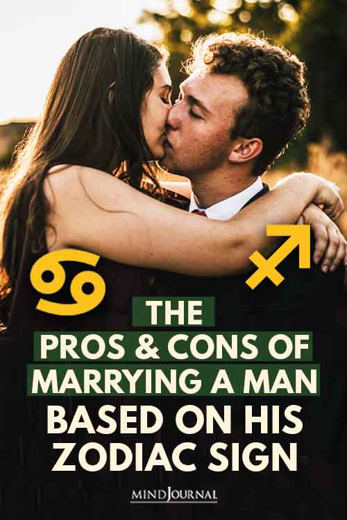 pros and cons of marrying him