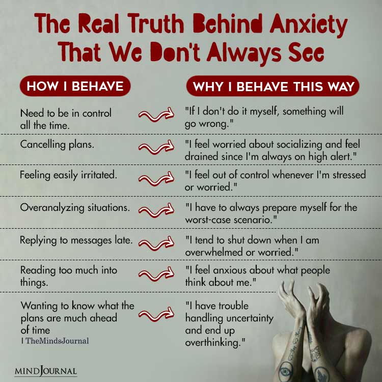 The Real Truth Behind Anxiety That We Don’t Always See