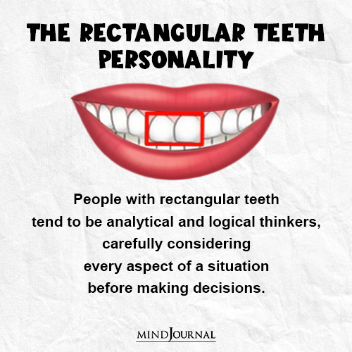 teeth shape personality test