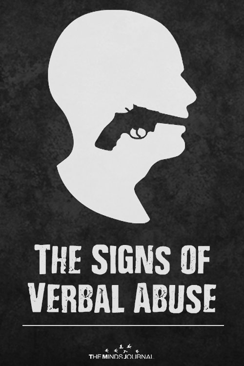 The Signs of Verbal Abuse