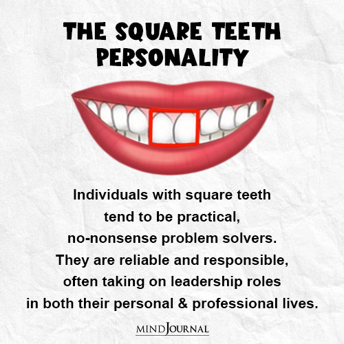 teeth shape personality test