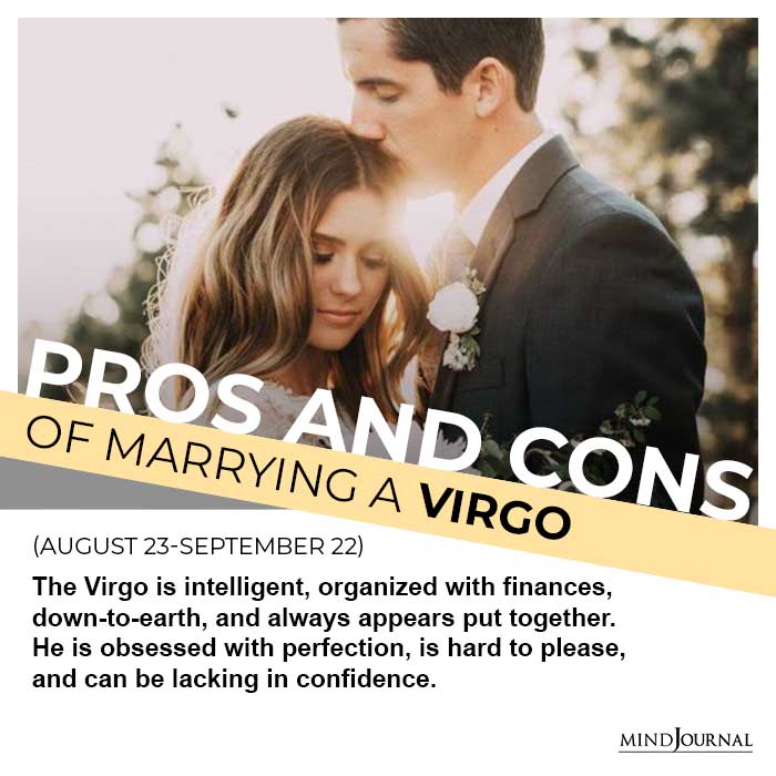 pros and cons of marrying him