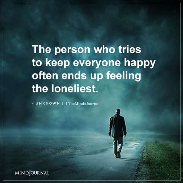 The person who tries to keep everyone happy