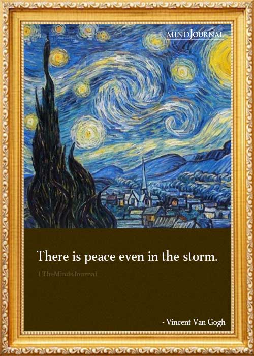 There Is Peace Even In The Storm