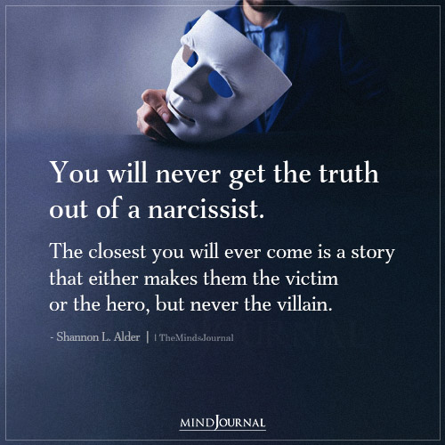 narcissists never grow up