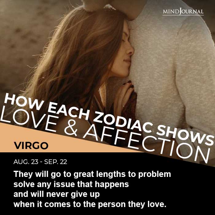 how each zodiac sign shows love